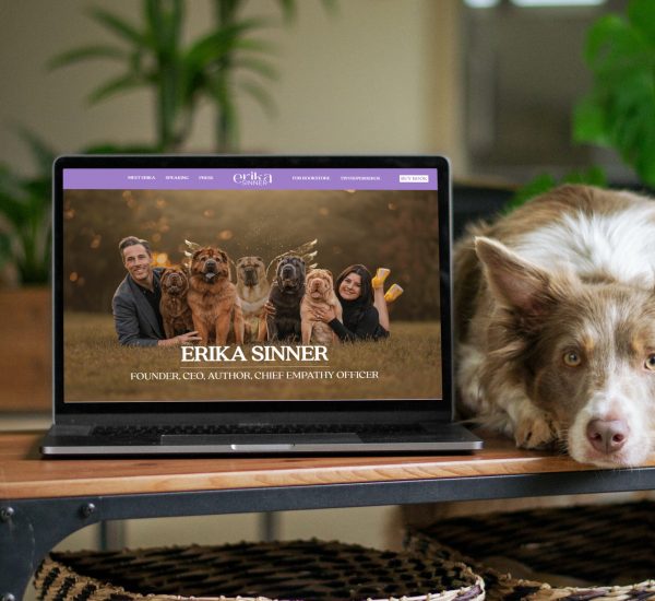 Erica Sinner web mockup