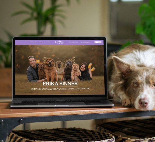 Erica Sinner web mockup