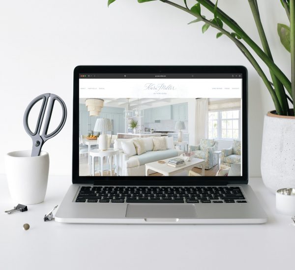 Kara Miller web mockup